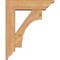 Ekena Millwork Westlake Traditional Smooth Bracket w/ Offset Brace, Western Red Cedar, 5 1/2"W x 18"D x 22"H BKT0604X18X22WTL01SWR - alternate 4